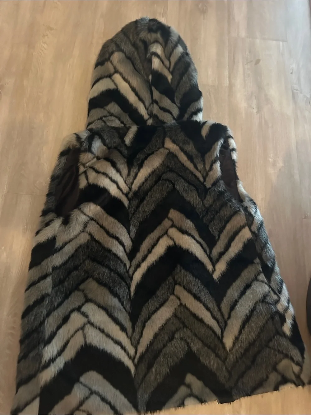 Steve Madden plush faux
